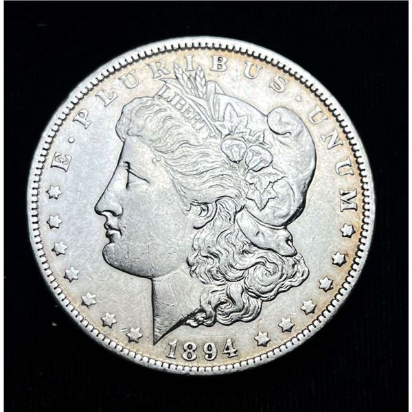 1894-O Morgan Silver Dollar AU53