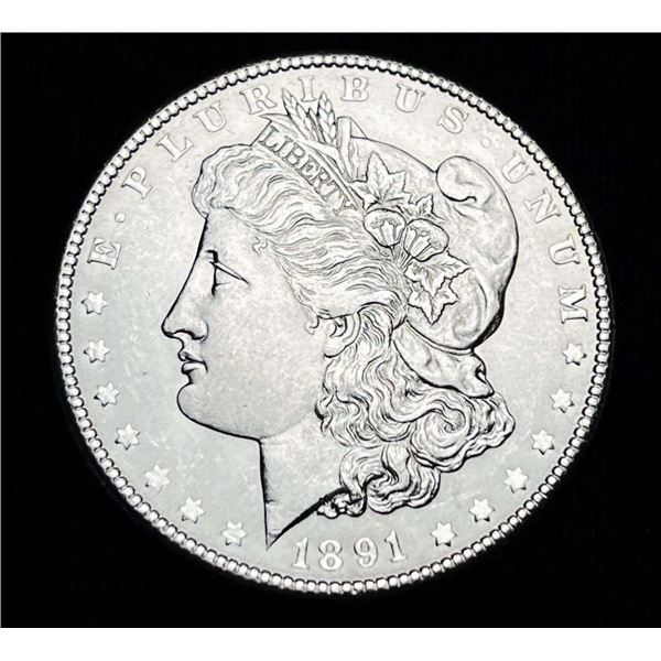 1891 Morgan Silver Dollar MS64