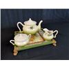 Image 1 : Tea Set With Decorative Tray