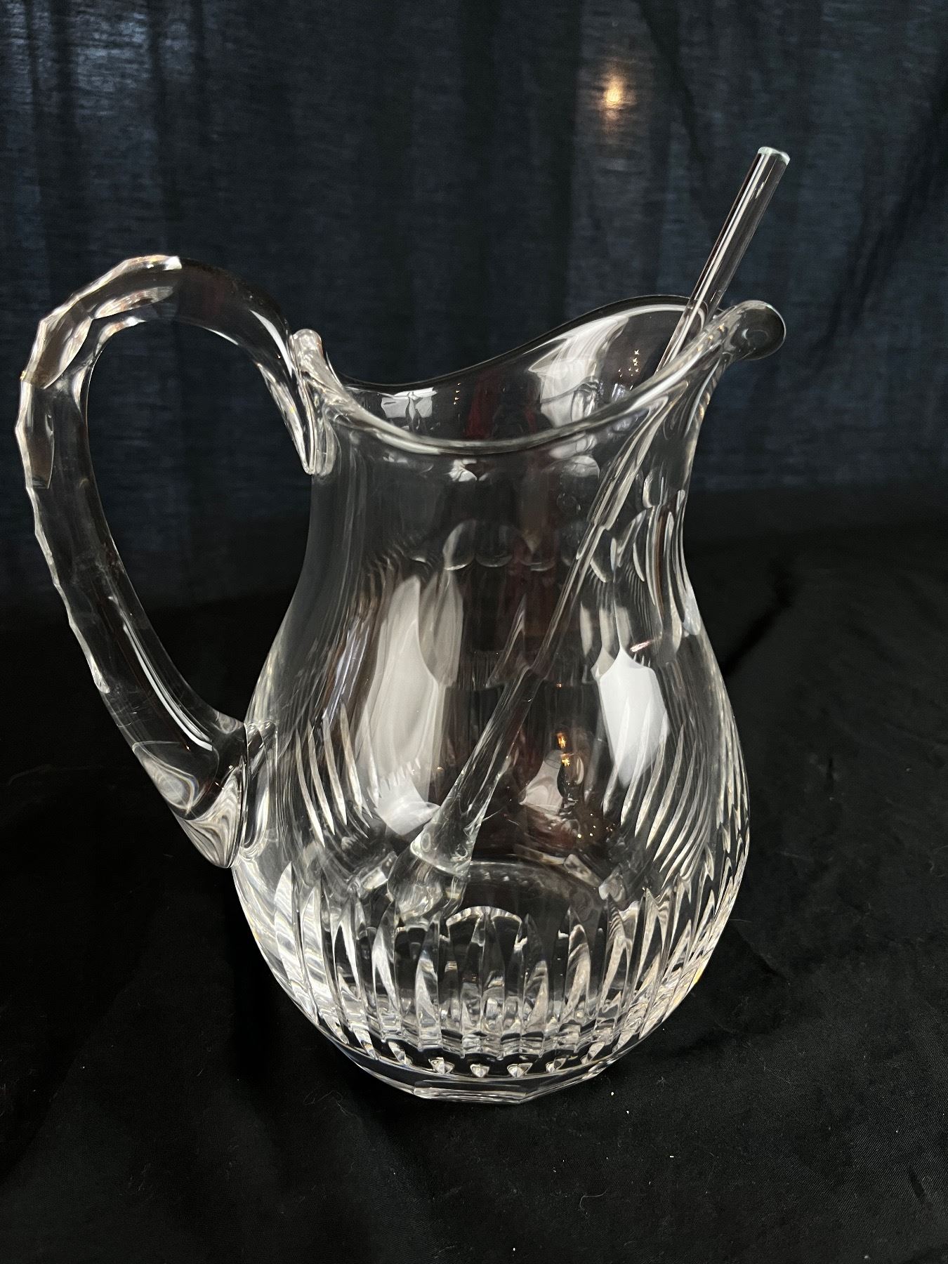Crystal Pitcher and Glass Set - Sunrise Estate Services Ltd