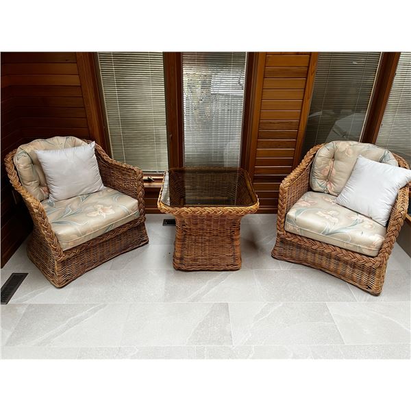 Wicker Patio Set