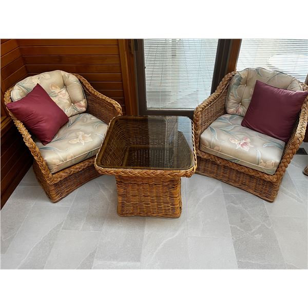 Wicker Patio Set