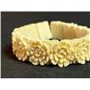 Image 2 : Genuine Hand Carved Ivory Bracelet