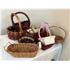 Image 1 : Assorted Wicker Lot