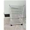 Image 1 : 4 Tier Metal Storage Cart