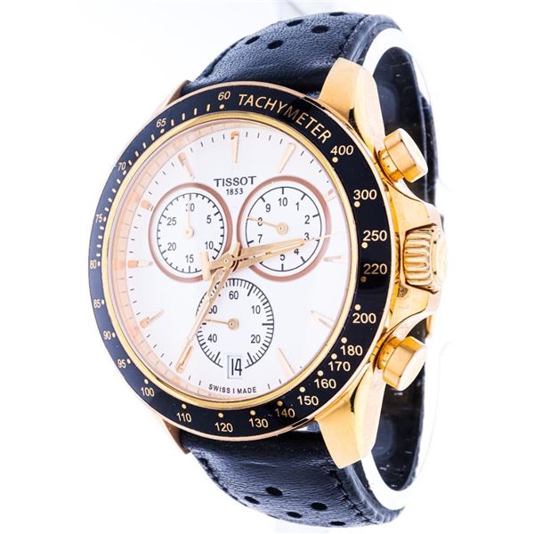 TISSOT 1853 V8 Swiss Made Qtz. Movement Watch, 3 Chrono Dials, Factory