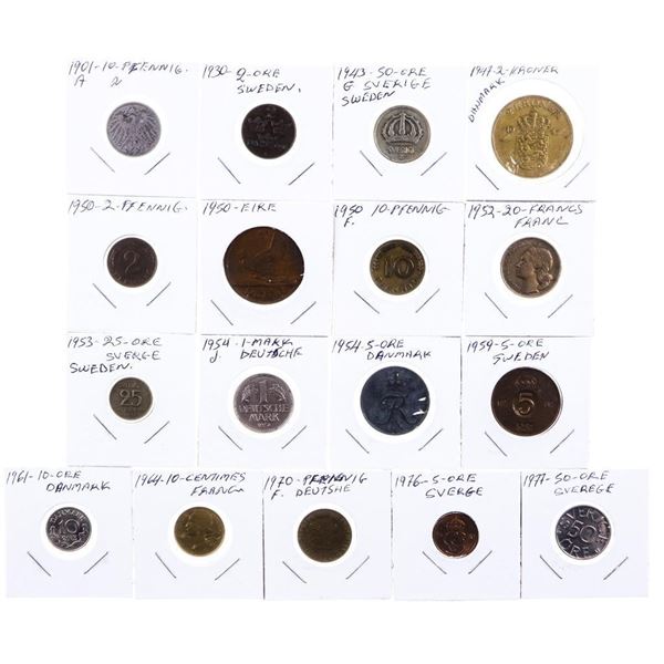 Collection - World/Foreign Coins - Identified