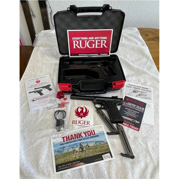 RUGER MARK IV 22LR PISTOL