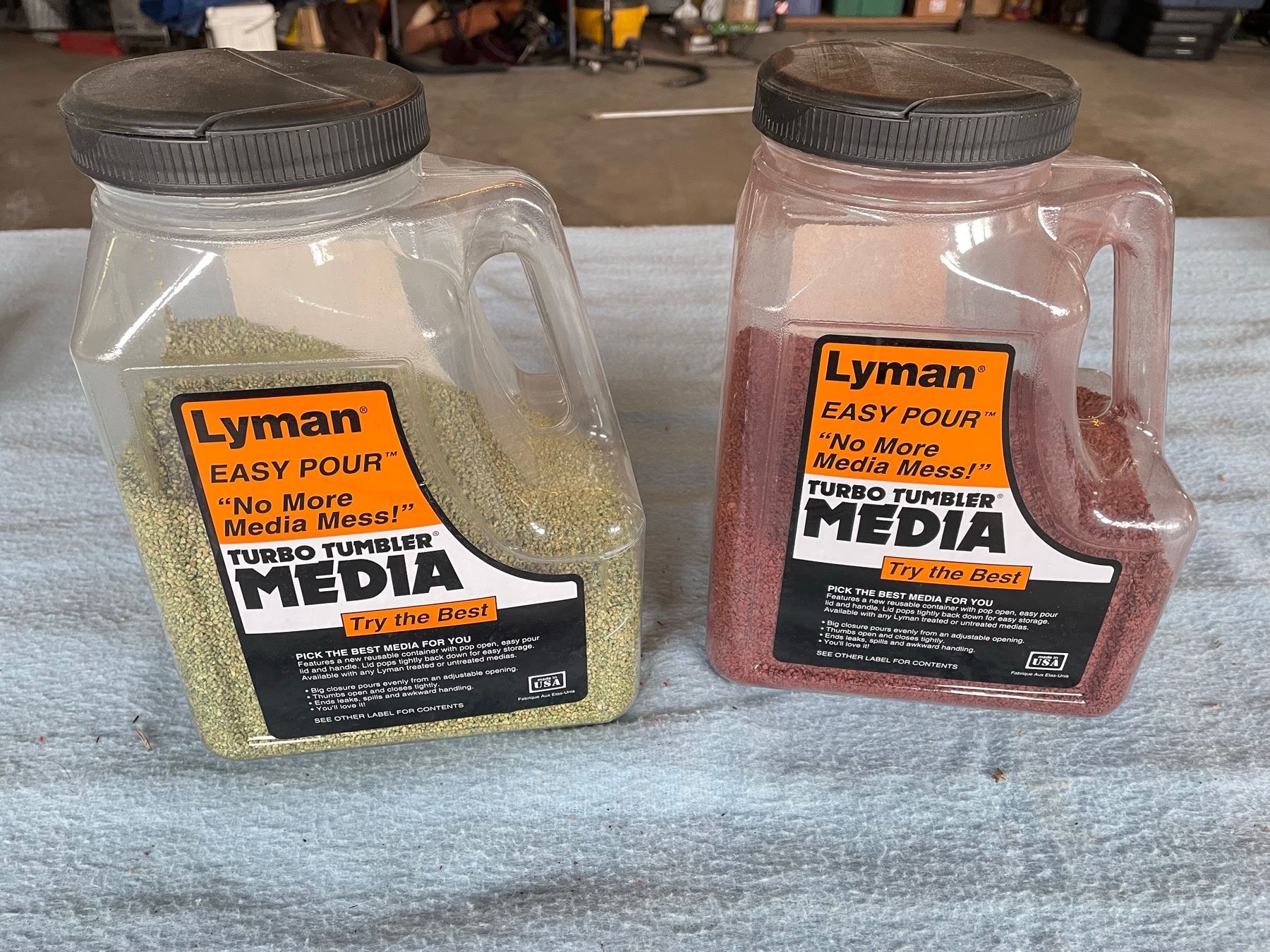 thumbnail image 2 of Lyman Turbo Tumbler Media – Corncob, Tufnut, Ceramic & Stainless Steel Options – Made In USA 2 of 2