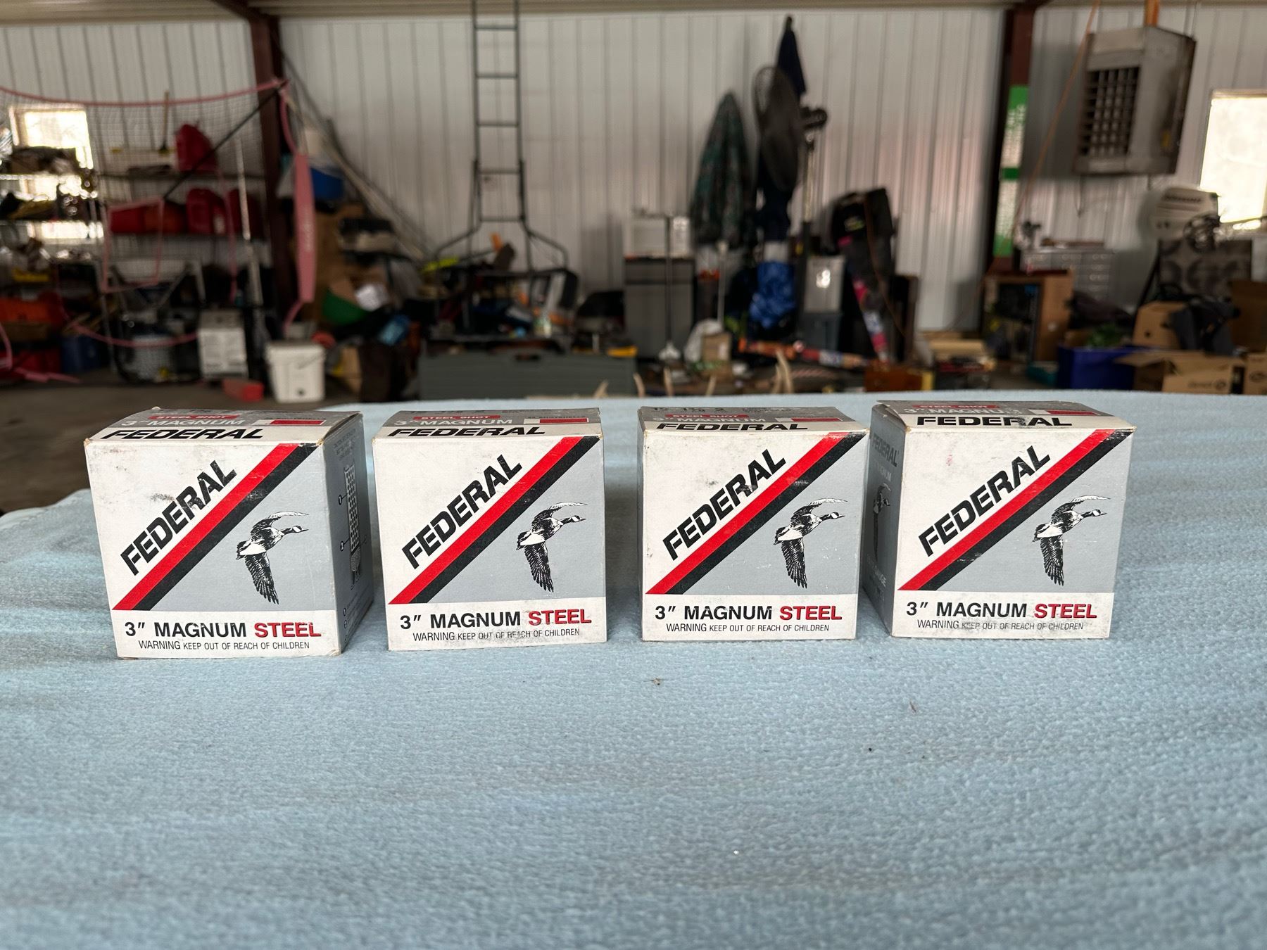 Federal Glass Shell 12-GAUGE FEDERAL SHOTGUN SHELLS 100 ROUNDS - Cornerbids