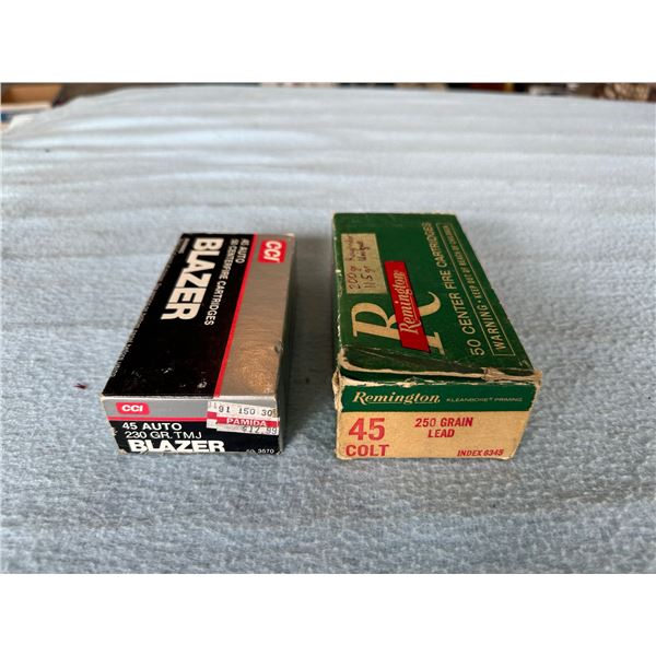 45 AMMO LOT 99 ROUNDS