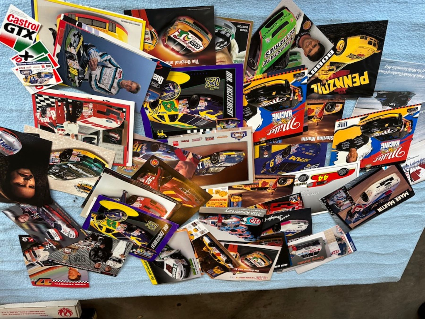 MISCELLANEOUS COLLECTIBLE RACERS CARDS