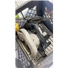 Image 8 : TRAY AND CRATE OF TOOLS