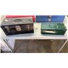 Image 2 : 4 TOOL BOXES - 2 W/ CONTENTS
