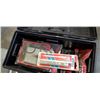 Image 2 : 2 PLASTIC TOOLS BOXES W/ NEW HARDWARE AND SHOP SUPPLIES
