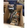 Image 2 : 2 BOXES POWER TOOLS, DRILLS, SANDER, DREMEL TOOL, ETC