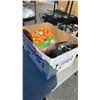 Image 2 : 2 BOXES OF HEAT SHRINK TUBING, DRILL PUMP, FASTENERS AND MORE