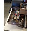 Image 2 : 2 TRAYS OF TOOLS AND BOX OF SHOP FLUIDS