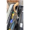 Image 8 : 2 TRAYS OF FASTENERS AND HARDWARE WITH AIRHOSE