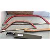 Image 2 : 2 BOW SAWS MACHETE AND AXE