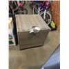Image 1 : RATTAN PATIO STORAGE BOX 30" X 30" X 29"