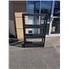 Image 1 : 5FT TALL PLASTIC STORAGE SHELF