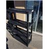 Image 2 : 5FT TALL PLASTIC STORAGE SHELF