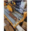 Image 2 : INDUSTRIAL WET TILE SAW - APPROX 6FT WIDE