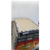 Image 3 : 5 STACKABLE TOTES W/ BUILT IN LIDS