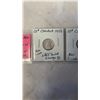 Image 3 : 3 CANADIAN SILVER DIMES 1952 LAST KING GEORGE VI , 1953 FIRST QUEEN ELIZABETH II AND 1954 *KEYDATE D