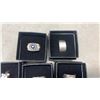 Image 2 : LOT OF 5 STAMPED SILVER RINGS