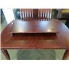 Image 2 : DINING TABLE WITH LEAF AND 2 CHAIRS