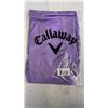 Image 2 : NEW CALLAWAY MENS GOLF SHIRT - SIZE X-LARGE, PURPLE, RETAIL $89
