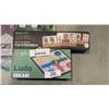 Image 2 : 3 NEW GAMES AND CARD HOLDERS - CHESS SET, CHINESE CHECKERS, AND LUDO