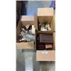 Image 1 : 3 BOXES OF COLLECTIBLES