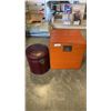 Image 1 : EASTERN STORAGE TRUNK AND STORAGE FOOTSTOOL