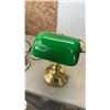 Image 8 : BANKERS LAMP WITH FLEXIBLE TABLE LAMP
