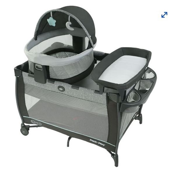 NEW GRACO PACK'N'PLAY TRAVEL DOME LX PLAYARD - RETAIL $289