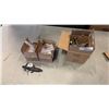 Image 1 : BOX OF NEW SHARK WALL HOOKS AND BOOKENDS