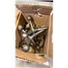 Image 2 : BOX OF NEW SHARK WALL HOOKS AND BOOKENDS