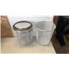 Image 2 : 3 COUNTRY GARDEN PLANTER BINS AND 2 WIRE WASTE BINS