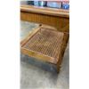 Image 2 : VINTAGE GLASS INSERT END TABLE