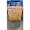 Image 1 : 6 DRAWER PINE CHEST OF DRAWERS