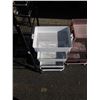 Image 2 : 2 METAL ROLLING SHELVES