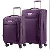 Image 1 : CHAMPS SOFTECH PURPLE 2 PIECE LUGGAGE SET - RETAIL $599