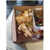 Image 2 : BOX OF WOOD TOYS, TOYS, COLLECTIBLES