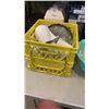 Image 2 : 3 BOXES OF ESTATE GOODS - CRYSTAL WARE, BONE CHINA, ETC