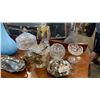 Image 2 : LOT OF CRYSTAL, SILVER, FIGURES, ETC