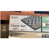 Image 2 : 3 NEW GAMES AND CARD HOLDERS - CHESS SET, CHINESE CHECKERS, LUDO, AND BACKGAMMON