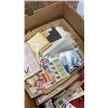 Image 2 : LOT OF STAMPS AND STAMP BOOKS
